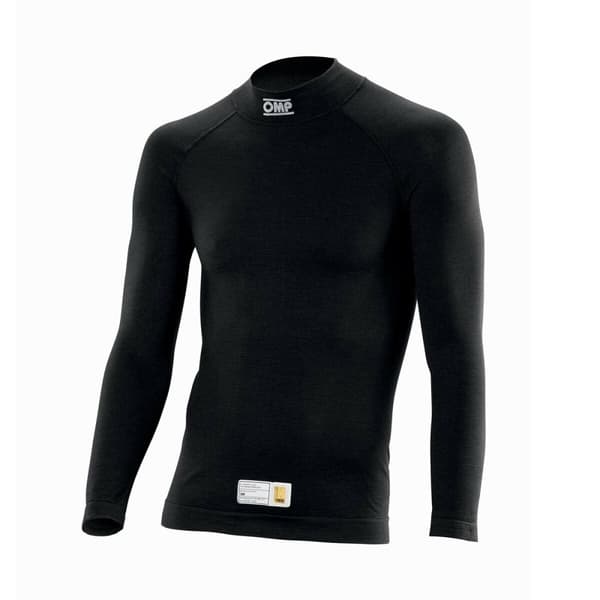 Termisk T-shirt til Mænd OMP TECNICA EVO FIA 8856-2018 Sort (M)