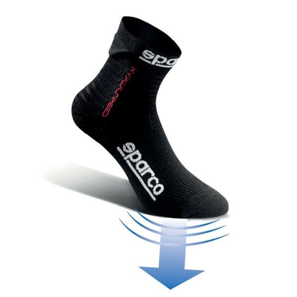 Sukat Sparco HIPERSPEED Musta (46-47)