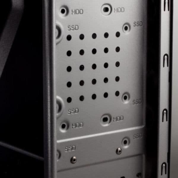 NOX Semitower ATX KORE Box USB 3.0 Svart