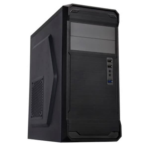 NOX Semitower ATX KORE Box USB 3.0 Svart