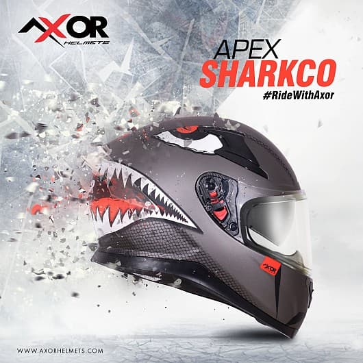 AXOR APEX SHARCO SOLVISIR PINLOCK INCLUDED MC HJÄLM - MCV DS5