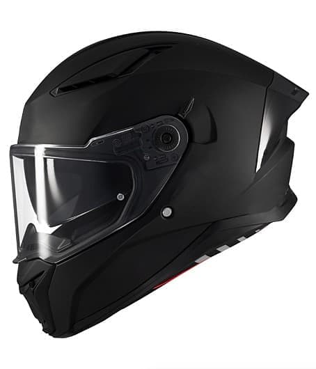 BLUETOOTH DARKKNIGHT PANTHER MATT SVART 9X SOLO SOLSKJERM MC HJELM DS5