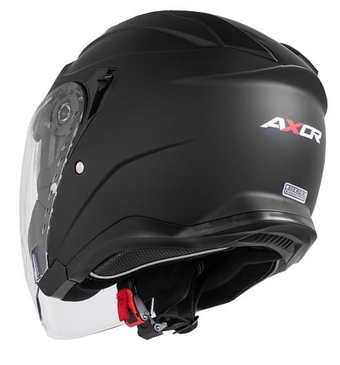 STEALTHPILOT AXOR JET SV BLACK MATT ECE22-06 JET MC HJÄLM MCV DS5