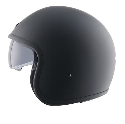Axor Jet Black MATT BLACK Jet Motorcykelhjelm DS5