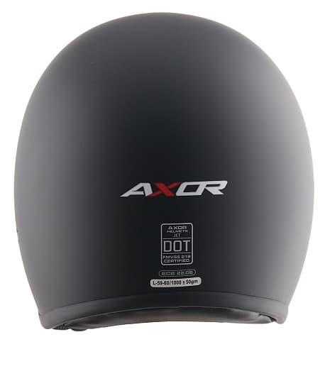 Axor Jet Black MATT BLACK Jet Motorcykelhjelm DS5