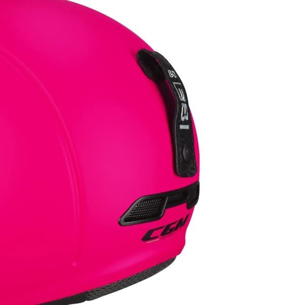 Skidskyddshjälm - snowboardskyddshjälm Cgm Ebi Unisex Adult Skidhjälm, Matt Fluo Pink, XXL (61cm)