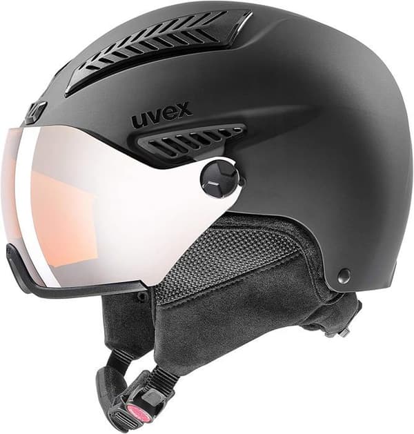 Skidskyddshjälm - Uvex snowboardskyddshjälm - 2006 - hlmt 600 visir, unisex vuxen skidhjälm
