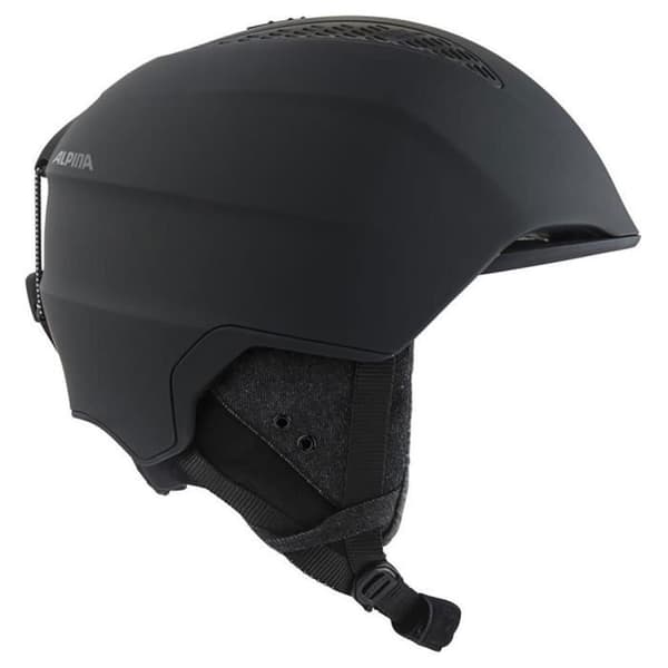 ALPINA Unisex - Vuxna - GRAND LAVALAN Skidhjälm - svart matt - 54-57 cm