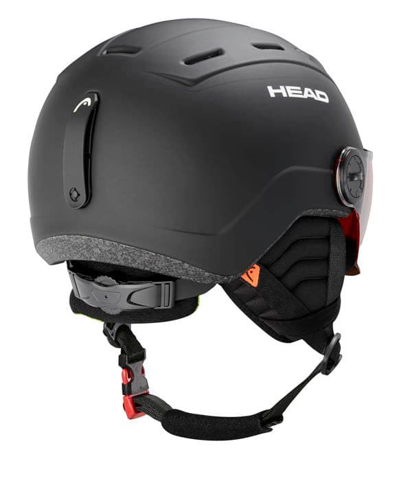 Huvud - 328142-XXS - Mojo/Maja Visor Skihelm Skihelm Youth Unisex