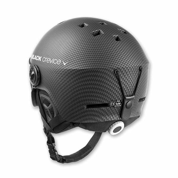 Skidskyddshjälm - Black crevice snowboard skyddshjälm - BCR143926carbon-S/M