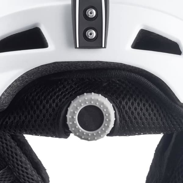 Skyddshjälm - BLACK CREVICE - KITZBÜHEL - Vit - Lätt - Effektiv ventilation