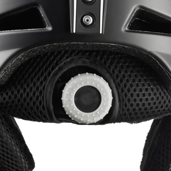 Skyddshjälm - BLACK CREVICE - KITZBÜHEL - Svart - Lätt - Ventilationssystem