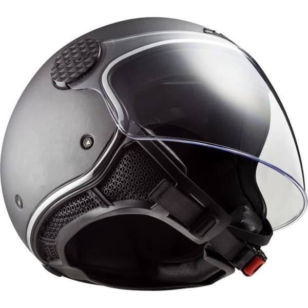 LS2 Sphere Lux jet motorcykelhjälm - Grå