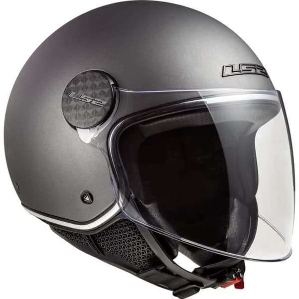 LS2 Sphere Lux jet motorcykelhjälm - Grå
