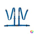Miniatyrbild 1 av 4: Harness with 4 fastening points Sparco Screw Fi - Blå