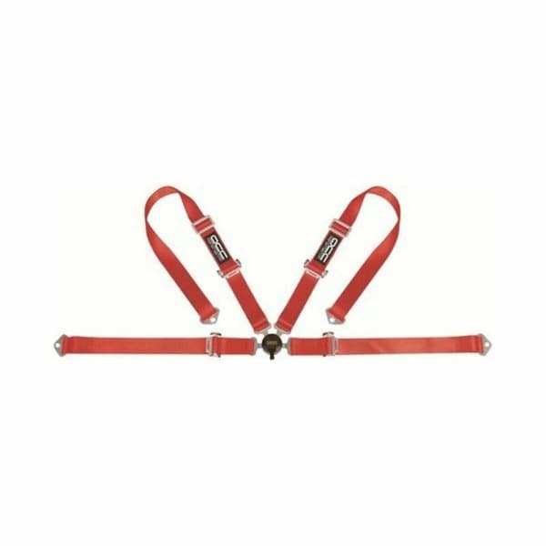 Harness with 4 fastening points Racing OCC Motorsport - Röd