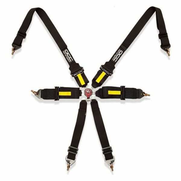 Harness with 6 fastening points Fia Racing OCC Motorsport - Blå