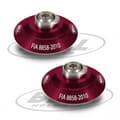 Miniatyrbild 1 av 2: Helmet clip set Bell HANS Röd FIA 8858-2010