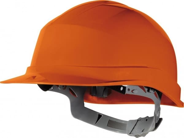 Byggehjelm orange Zircon1 polyethylen