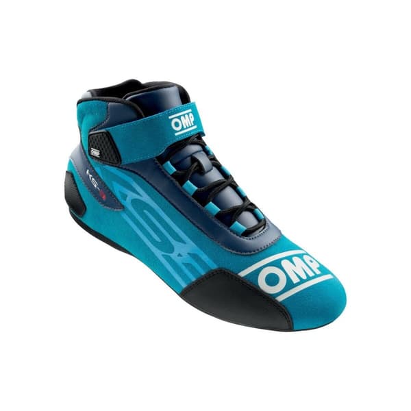 Racing støvler OMP KART KS-3 Marineblå Sort/Hvid 46 - 46