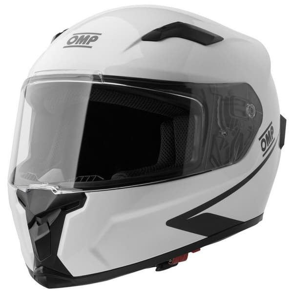 Hjelm for hele ansiktet OMP CIRCUIT EVO2 Hvit XS