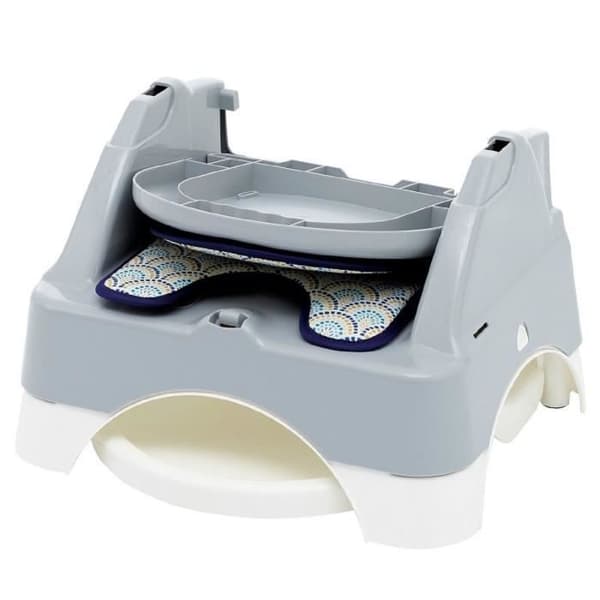 THERMOBABY EDGAR Booster seat &amp; step Charm Grey