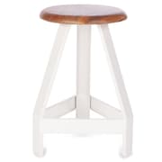 KidsDepot taburet Original 32 cm mangotræ hvid
