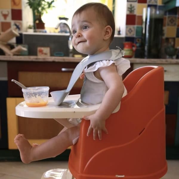 Youpla Thermobaby - Terracotta - tillverkad i Frankrikes stol booster