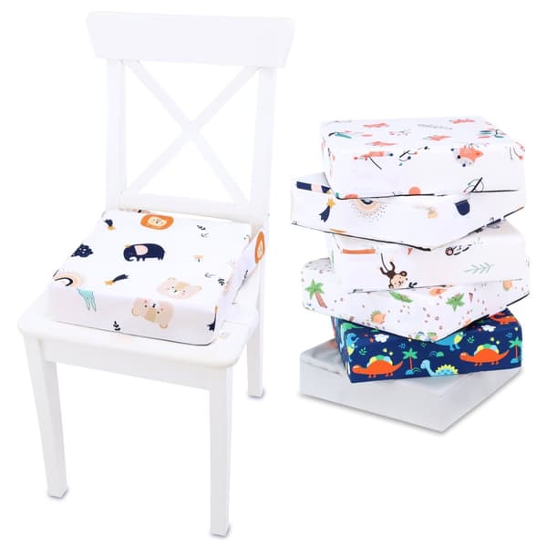 Bältesstol barnstol bältesstolsdyna barnstol - 32x32x8cm - bältesstol utomhus och inomhus bältesstol reducerare boostapak för resor barnstol regnbåge