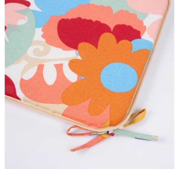 Hynde til stol NORDIC FLOWER 39x39x2,5cm