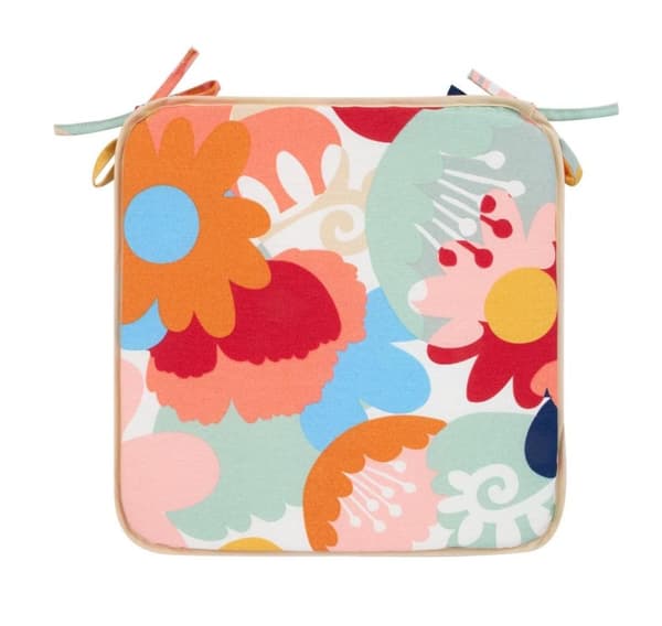 Tyyny tuolille NORDIC FLOWER 39x39x2,5cm