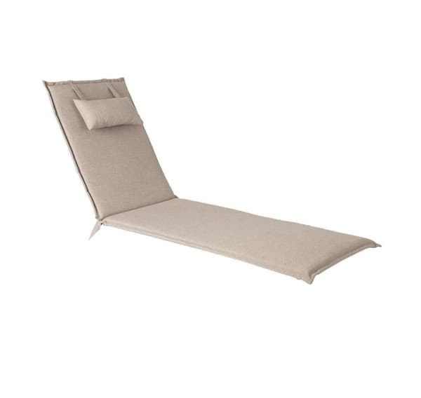 Solstolunderlag FLETT 55x195xH3cm, beige