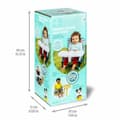 Miniatyrbild 2 av 6: DISNEY BABY Mickey Mouse Boosterstol, Pop 'n Sit Booster, Inomhus, Utomhus, Praktisk och kompakt, Snabbfällbar, Blå