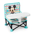 Miniatyrbild 1 av 6: DISNEY BABY Mickey Mouse Boosterstol, Pop 'n Sit Booster, Inomhus, Utomhus, Praktisk och kompakt, Snabbfällbar, Blå