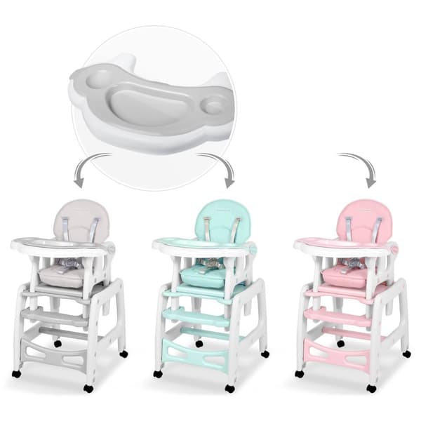Sinco Ricokids højstolsbakke - grå