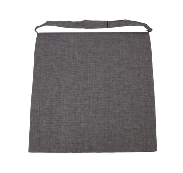 Pute til stol WICKER 2-3, 48x63x3cm, mørkegrå
