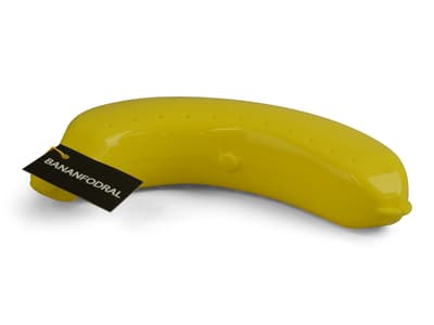 Bananfodral Plast Gul