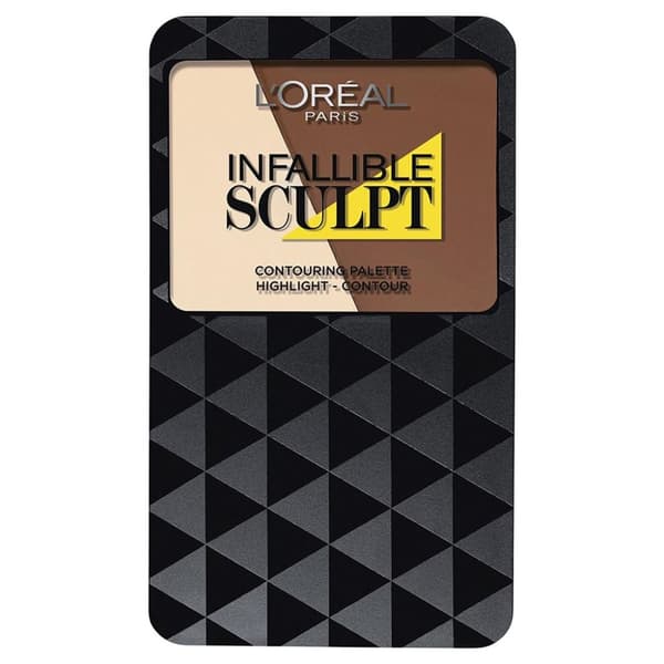 L Oreal Sculpt Contour Palette Highlight Contour - Medium/Dark