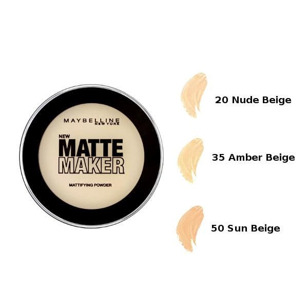 Maybelline Matte Maker Mattifying Powder - 50 Sun Beige
