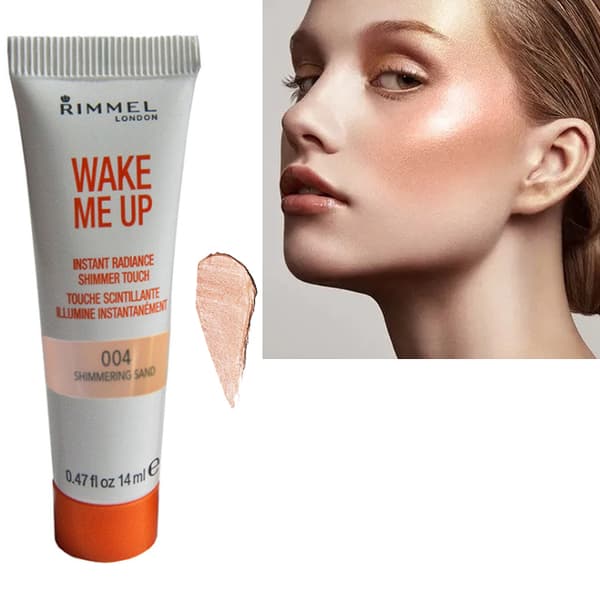 Rimmel Wake-Me-Up Shimmer Highligt & Blush - Shimmer Sand