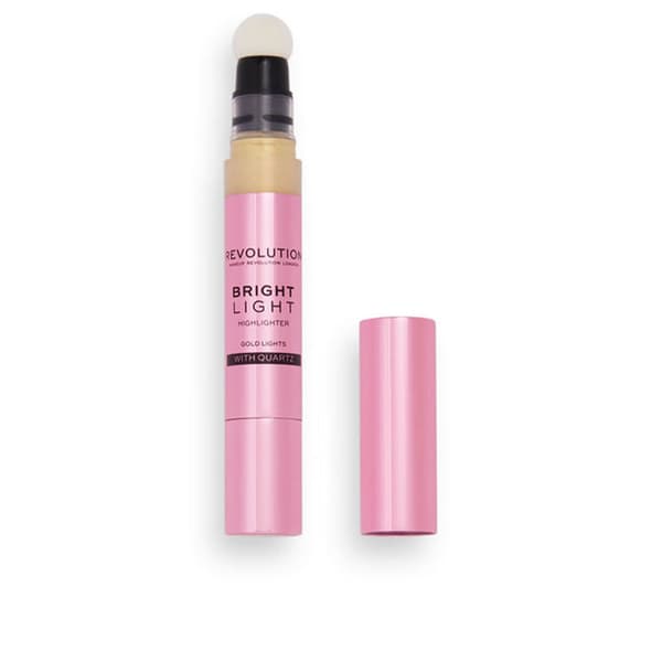 REVOLUTION MAKE UP highlighter BRIGHT LIGHT #golden highlights