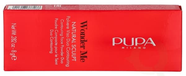 Pupa Milano Pupa Wonder Me Natural Sculpt Palette 8 g #02 Medium Dark