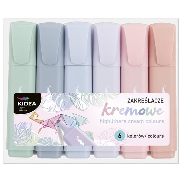 Kidea Cream Highlighters 6 farver