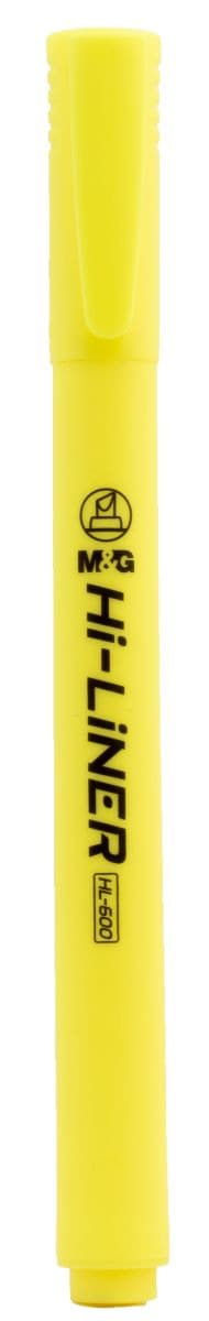HI-LINER soft touch highlighter gul M&G