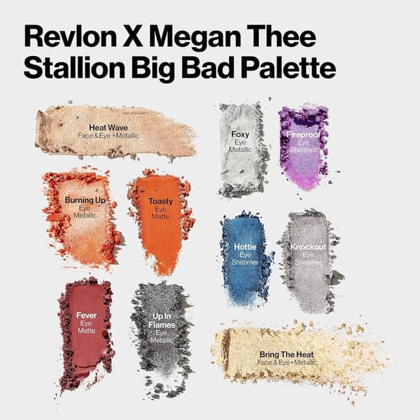 Revlon X Megan Thee Stallion Hot Girl-Big Bad Face & Eye Palette