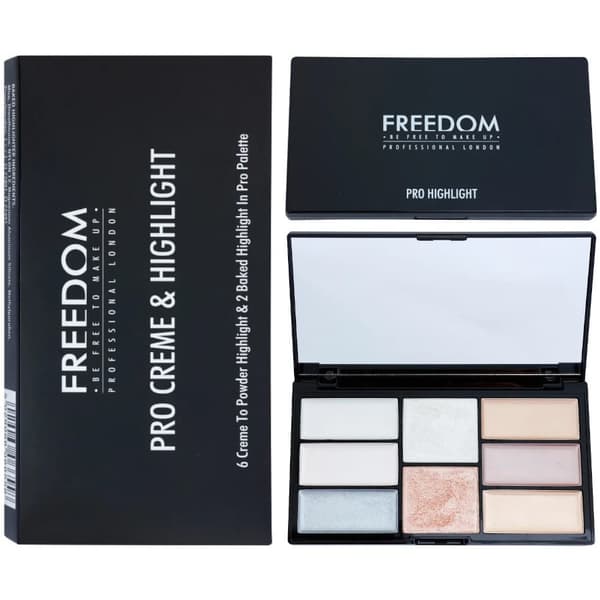 Freedom Pro Creme & Highlight Palette - Highlight