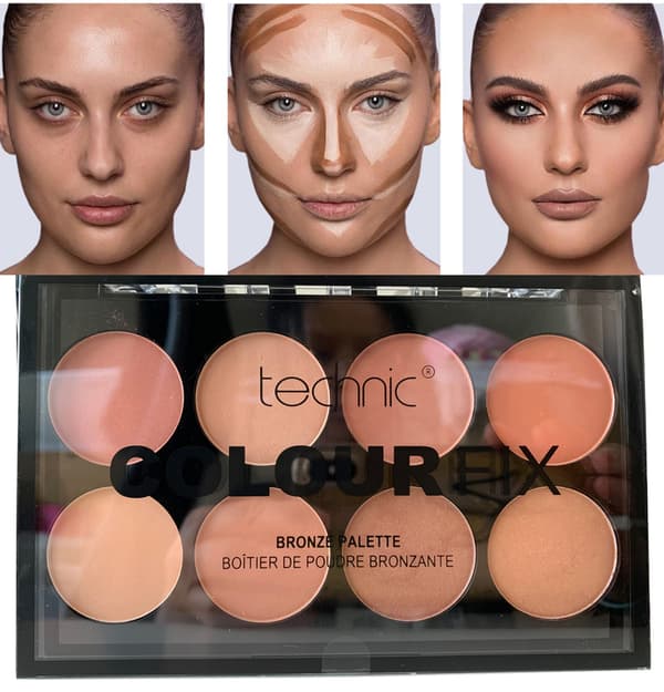 Technic Colour Fix BRONZE Contour Palette Kit
