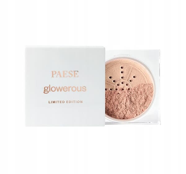 PAESE GLOWEROUS Løs highlighter til ansigt og krop 02 rose 5g