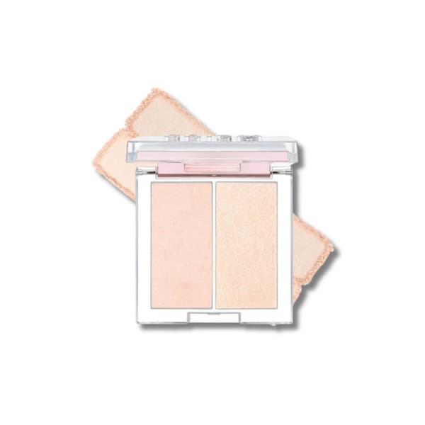 CLIO Prism Highlighter Duo #01 Cream Fizz 5.6 g - lämmin korostuskynäduo