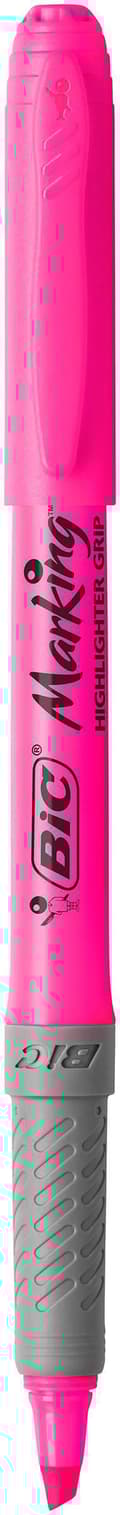 Miniatyrbild 3 av 5: Överstrykningspenna BIC Grip Rosa 12st